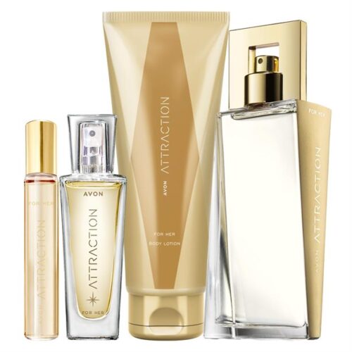 Duży zestaw kosmetyków Attraction dla Niej